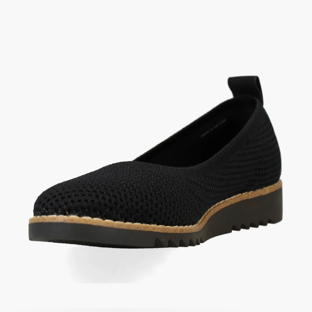Eileen Fisher Women’s Black Etta Slip-On Flat NWT Size 9 - Picture 4 of 11